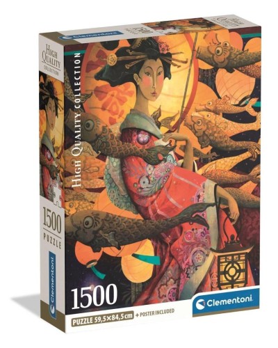 Puzzle 1500 Koinobori Dance, Clementoni