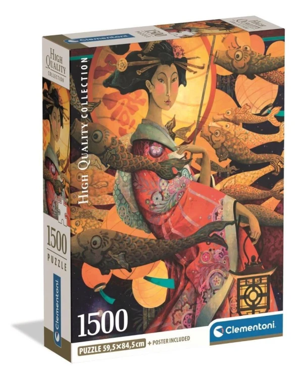 Puzzle 1500 Koinobori Dance, Clementoni