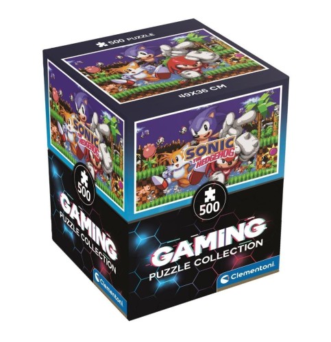 Puzzle 500 Sonic Classic, Clementoni