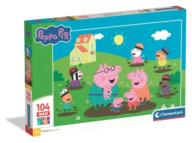 Puzzle 104 Peppa Pig, Clementoni