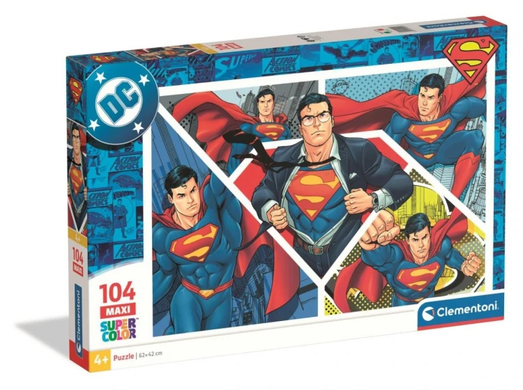 Puzzle 104 Superman, Clementoni