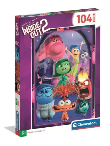 Puzzle 104 Inside Out 2, Clementoni