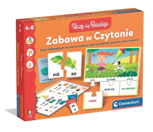 Zabawa w czytanie, Clementoni