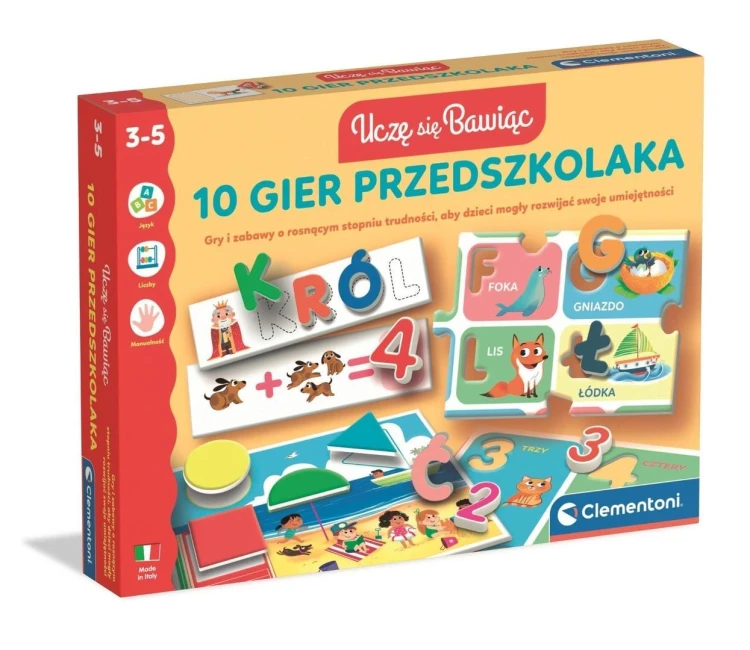 10 gier przedszkolaka, Clementoni