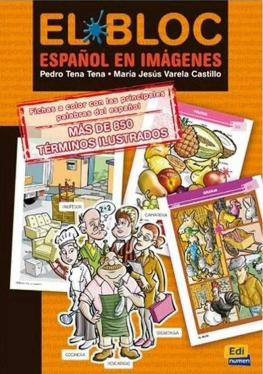 Bloc 1 Espanol en imagenes elemental A1/A2