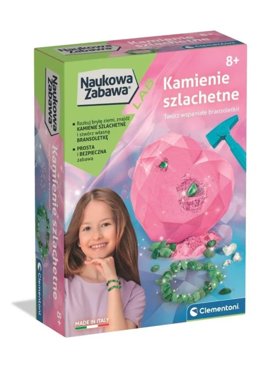 Skamieniałości - Kamienie Szlachetne, Clementoni