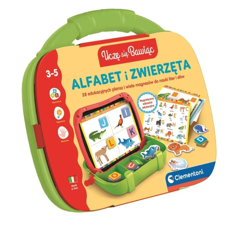 Edukacyjna Walizeczka Alfabet I Zwierzęta