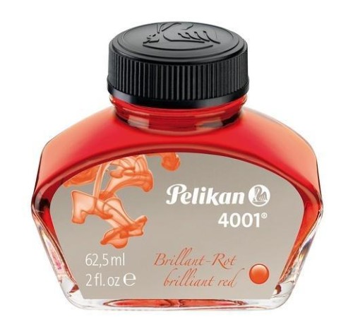 Atrament czerwony 62,5ml PELIKAN, HERLITZ