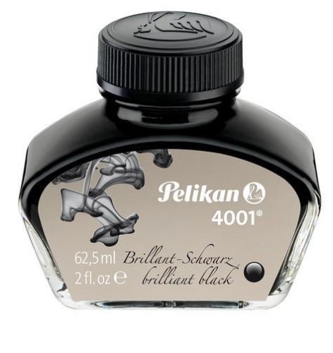 Atrament czarny 62,5ml PELIKAN, HERLITZ