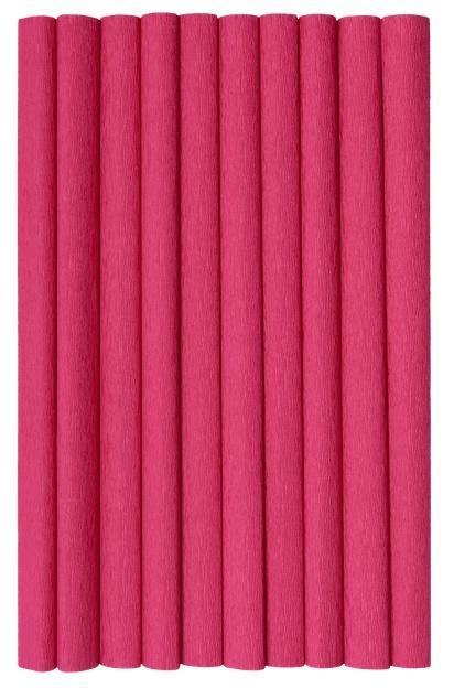 Bibuła marszczona bordowa 50x200cm (10szt) HERLITZ