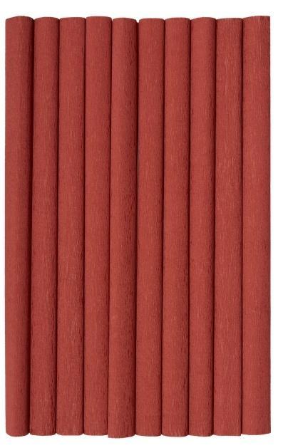 Bibuła marszczona czerwony ciemny 50x200cm (10szt)