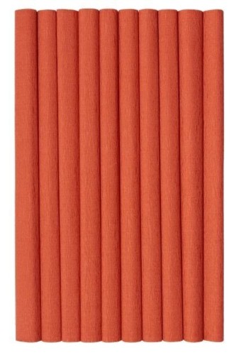 Bibuła marszczona brąz 50x200cm (10szt) HERLITZ