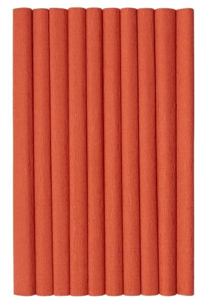Bibuła marszczona brąz 50x200cm (10szt) HERLITZ