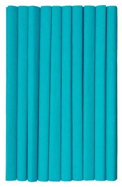 Bibuła marszczona morska 50x200cm (10szt) HERLITZ