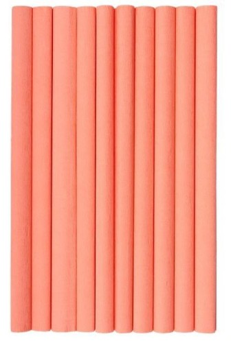 Bibuła marszczona łososiowa 50x200cm (10szt)