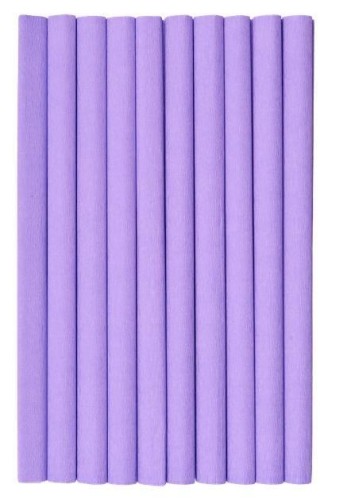 Bibuła marszczona liliowa 50x200cm (10szt) HERLITZ