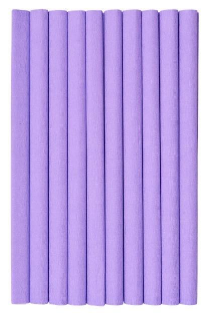 Bibuła marszczona liliowa 50x200cm (10szt) HERLITZ