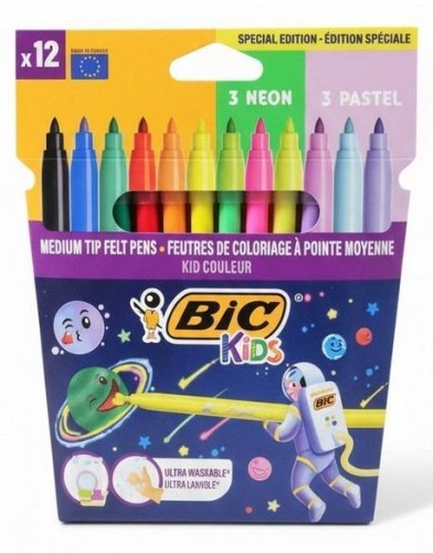 Flamastry Cosmo Kids 12kol BIC, BIC