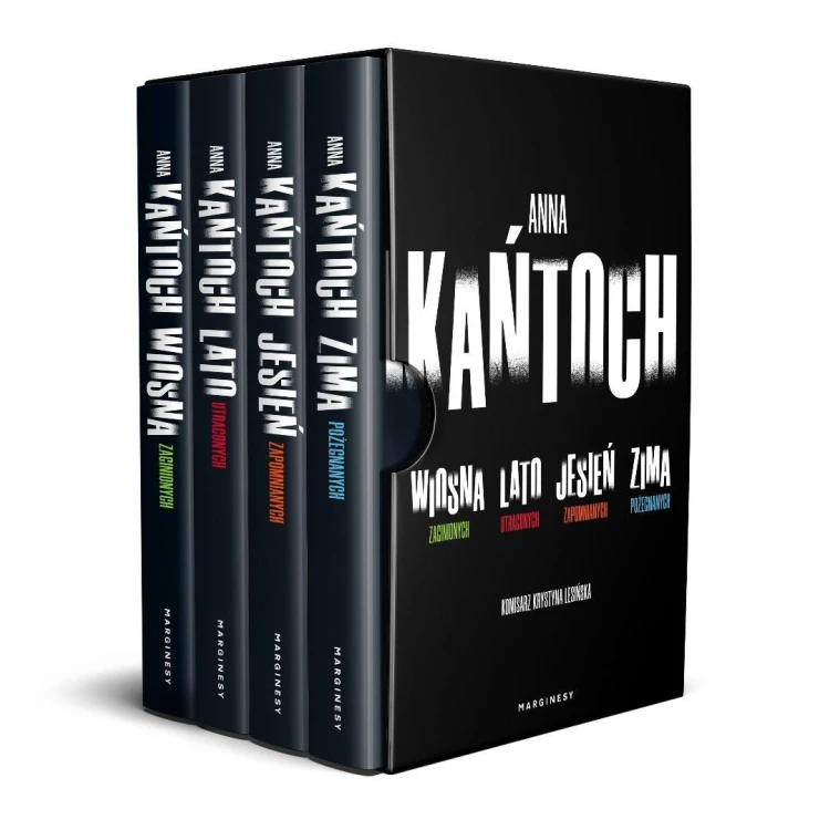 Pakiet  Anna Kańtoch  T.1-4, Anna Kańtoch