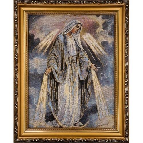 Obraz Haftowany Matka Boża Niepokalana 22x27,5cm