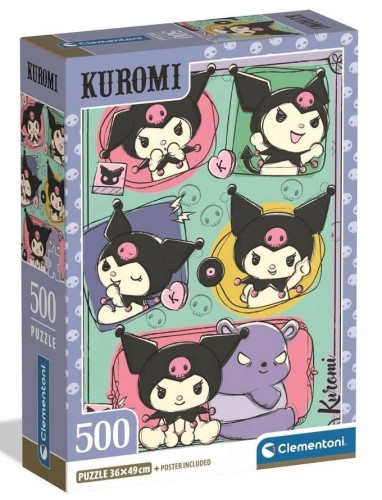 Puzzle 500 Kuromi, Clementoni