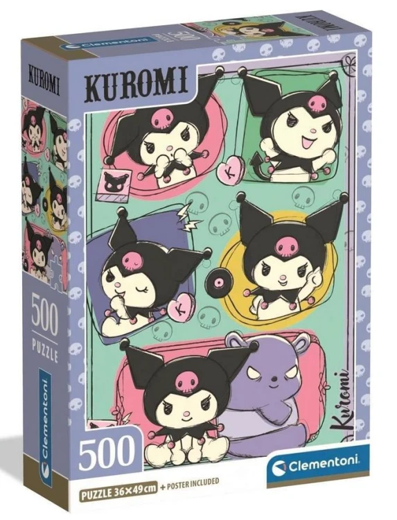 Puzzle 500 Kuromi, Clementoni