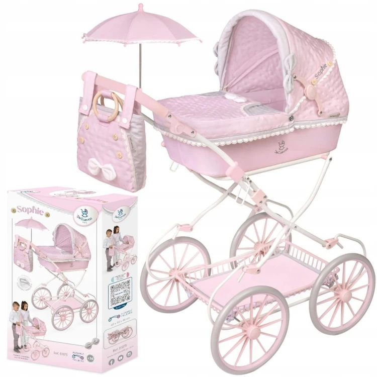 Wózek dla lalek Sophie, DeCuevas Toys