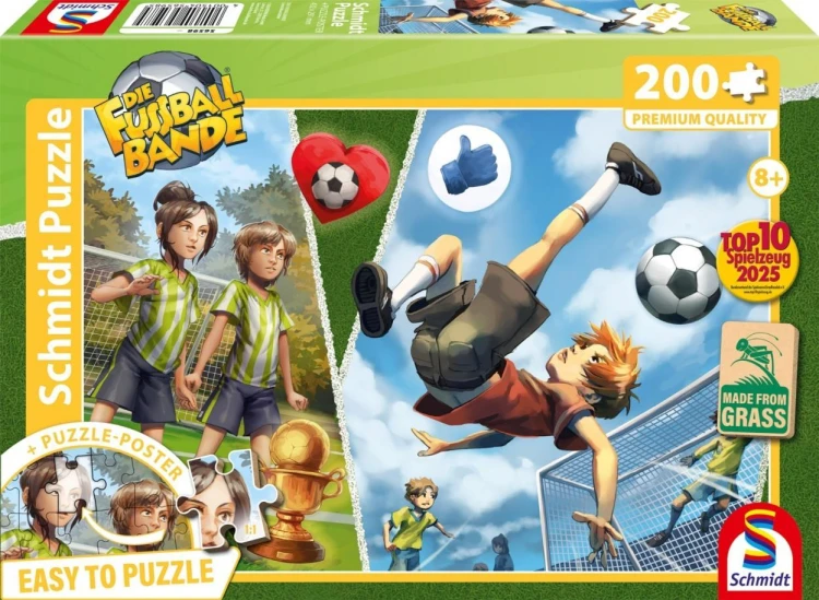 Puzzle 200 Piłkarze Przewrotka, Schmidt