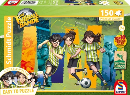 Puzzle 150 Piłkarze Współpraca, Schmidt