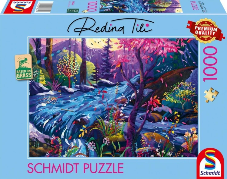 Puzzle 1000 Redina Tili Rzeka snów, Schmidt