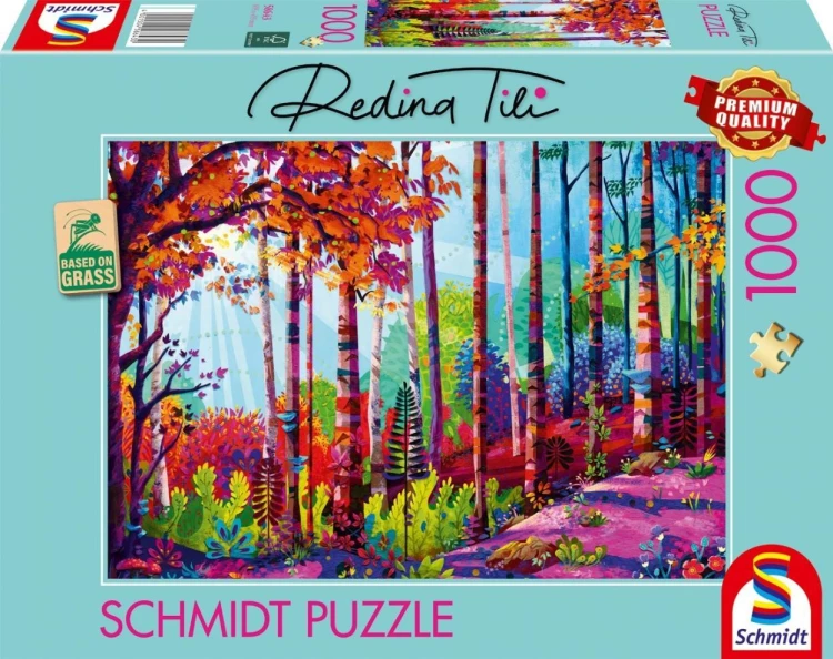 Puzzle 1000 Redina Tili W sercu lasu, Schmidt