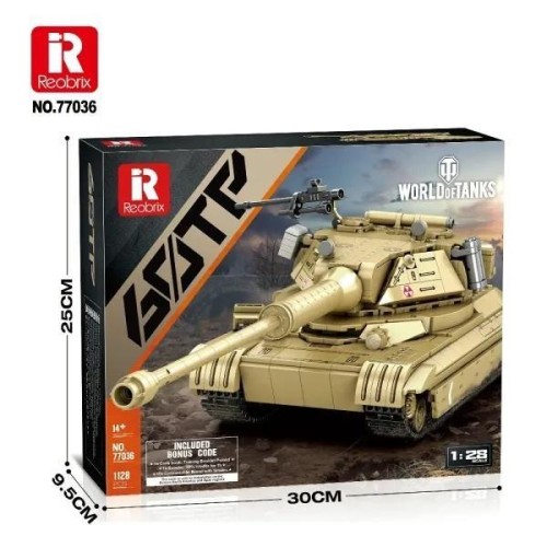 Klocki 60TP Twardy 1128el, Reobrix