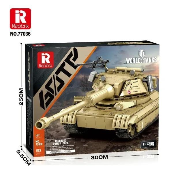 Klocki 60TP Twardy 1128el, Reobrix