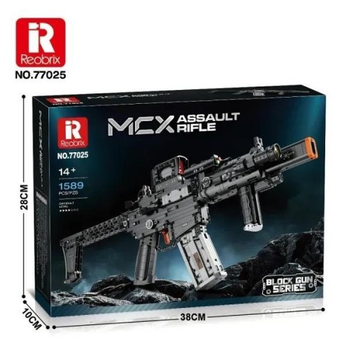 Klocki MCX Assault Rifle 1589el, Reobrix