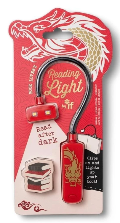 Lampka do czytania Wojowniczy smok Book lover's