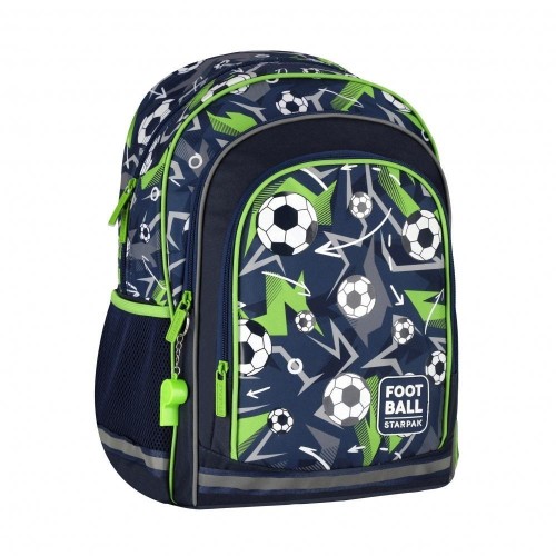 Plecak szkolny Football Allover, Perletti