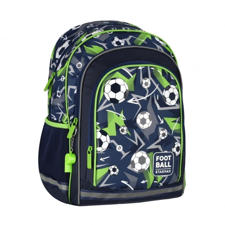 Plecak szkolny Football Allover, Perletti