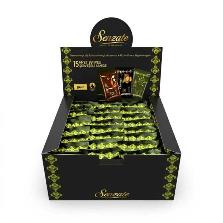 Chusteczki nawilżane Olive Senzate (36szt)