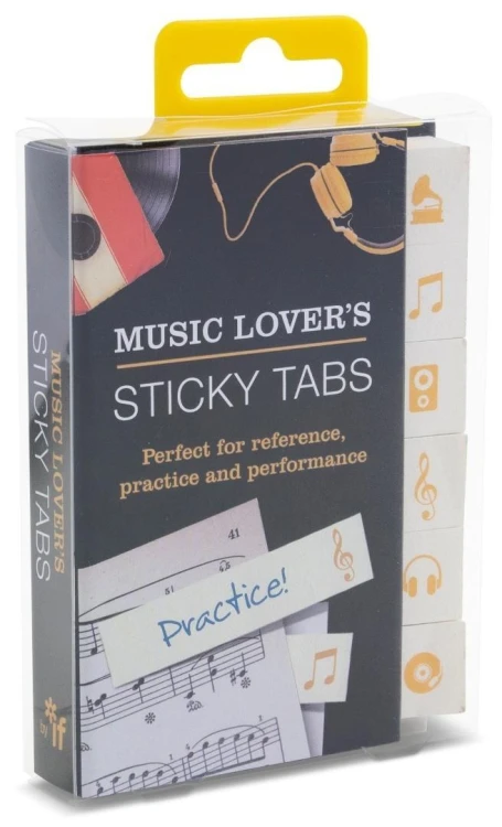 Sticki Tabs - Muzyka (przyklejane fiszki), IF