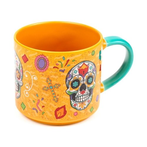 Kubek porcelanowy duży - Day of the Dead, Puckator
