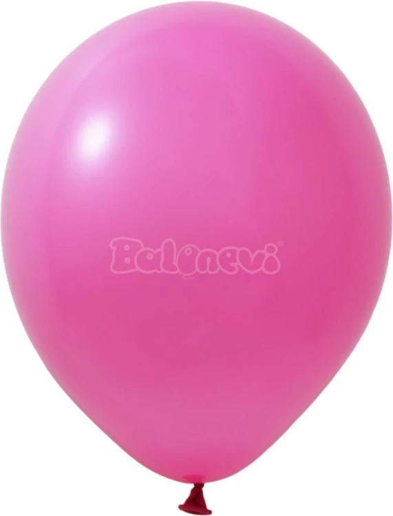 Balony lateksowe Pastel fukscjowe 25cm 100szt