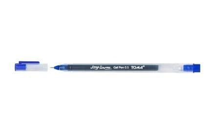 Długopisy Long Line 0,5mm niebieski (20szt) TOMA