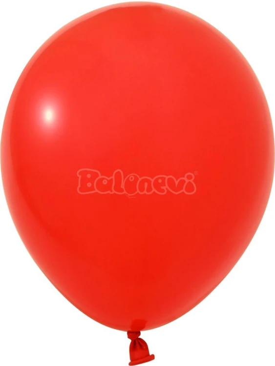 Balony lateksowe Pastel czerwone 25cm 100szt