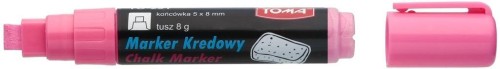 Marker kredowy 4,45 mm czerwony TOMA, TOMA