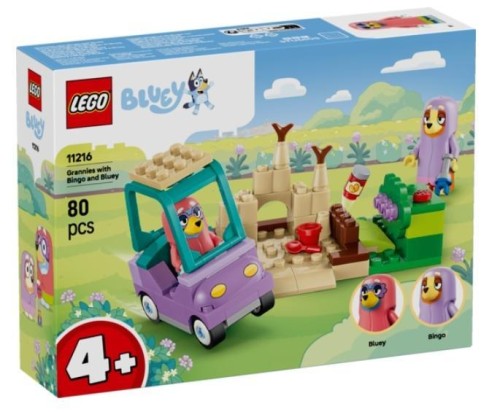LEGO(R) BLUEY 11216 Babunie z Bingo i Blue