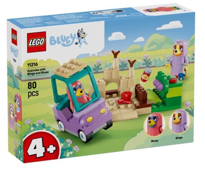 LEGO(R) BLUEY 11216 Babunie z Bingo i Blue