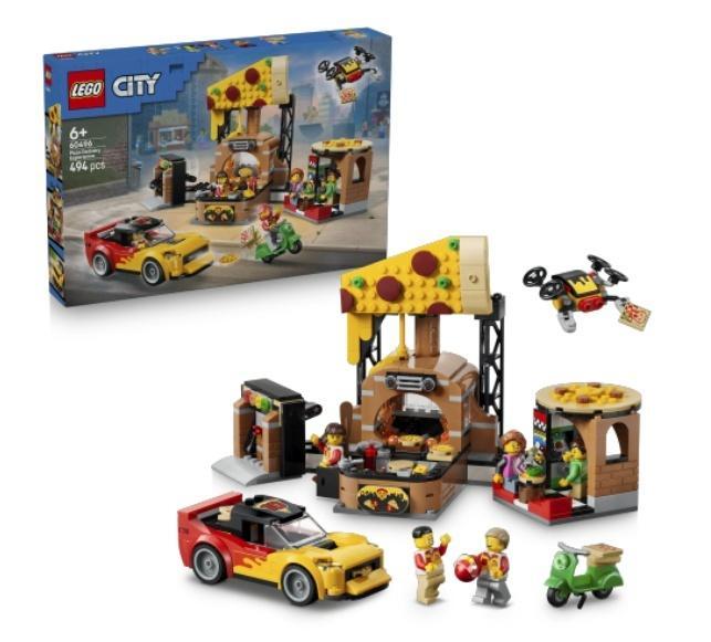 LEGO(R) CITY 60496 Dostawa pizzy z pojazdami