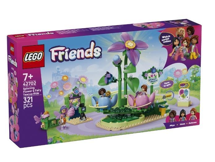 LEGO(R) FRIENDS 42702 Wróżkowa karuzela z kwiatami