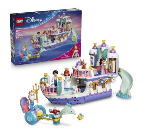 LEGO(R) DISNEY 43299 Królewska łódź weselna...
