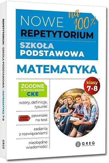 Nowe Repetytorium SP Matematyka, kl 7-8